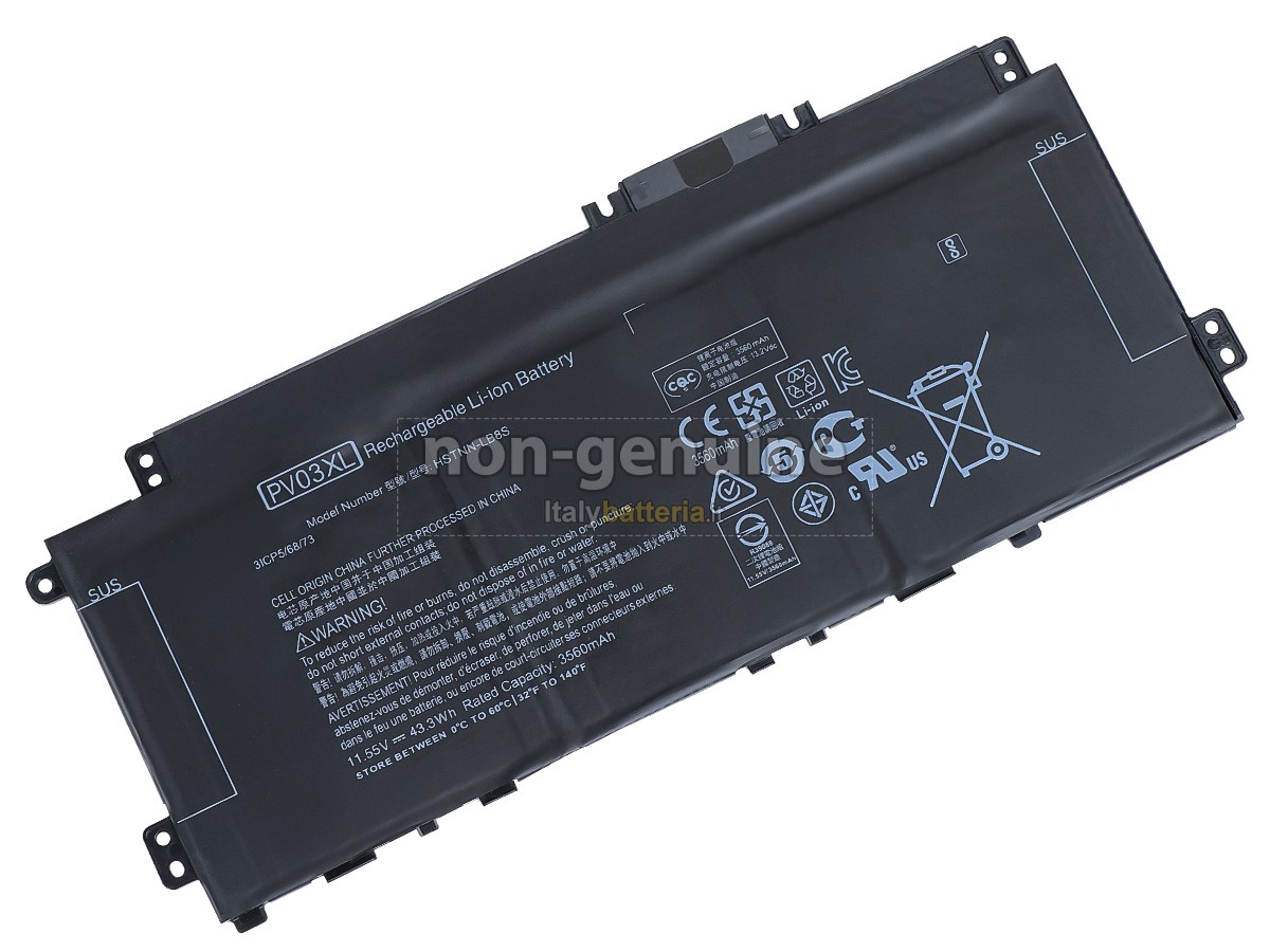 Batteria per portatile HP Pavilion X360 14-DW0004NF