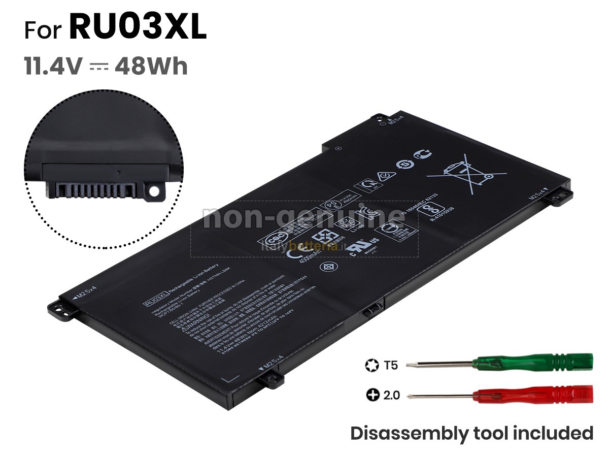 Batteria per portatile HP ProBook X360 11 G4 EDUCATION Edition