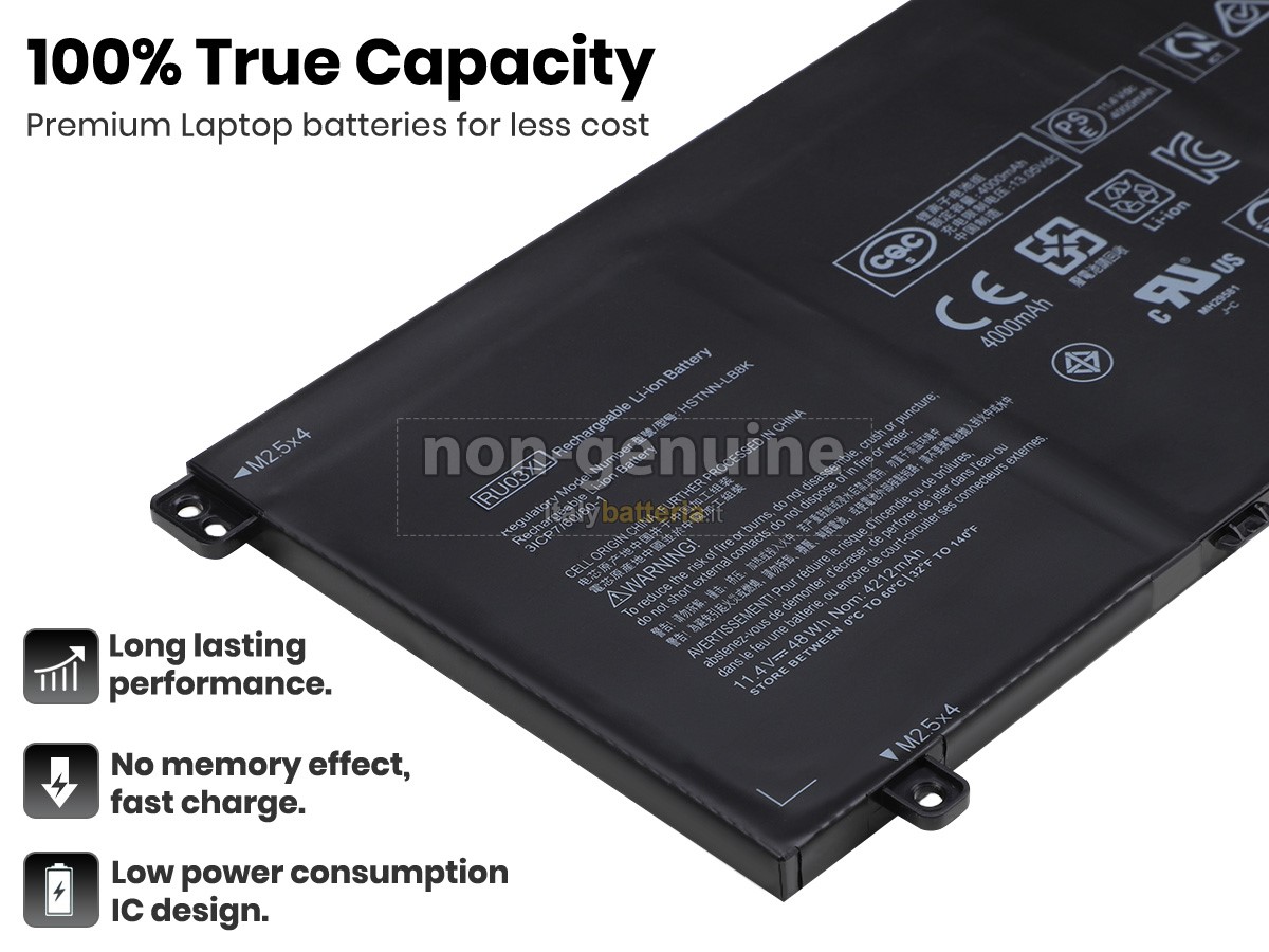 Batteria per portatile HP ProBook X360 11 G4 EDUCATION Edition
