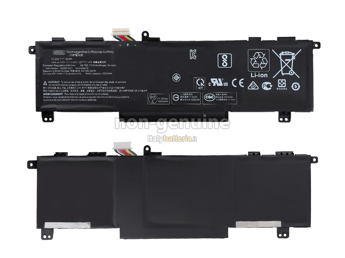 Batteria HP WK04XL Per Victus 15/16 Series – 15.4V 70.07Wh, Sostituisce HSWNN-WB0B E M39179-005, 4 Celle Li-Ion