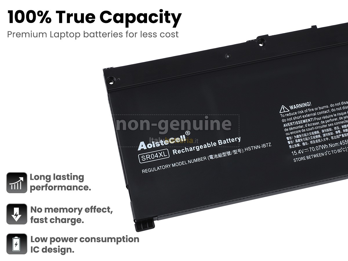 Batteria per portatile HP SR03XL