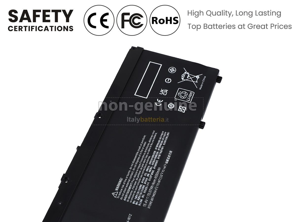 Batteria per portatile HP Omen 15-DC0803NO