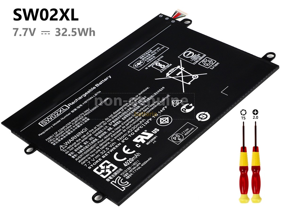 Batteria per portatile HP Notebook X2 10-P031NL