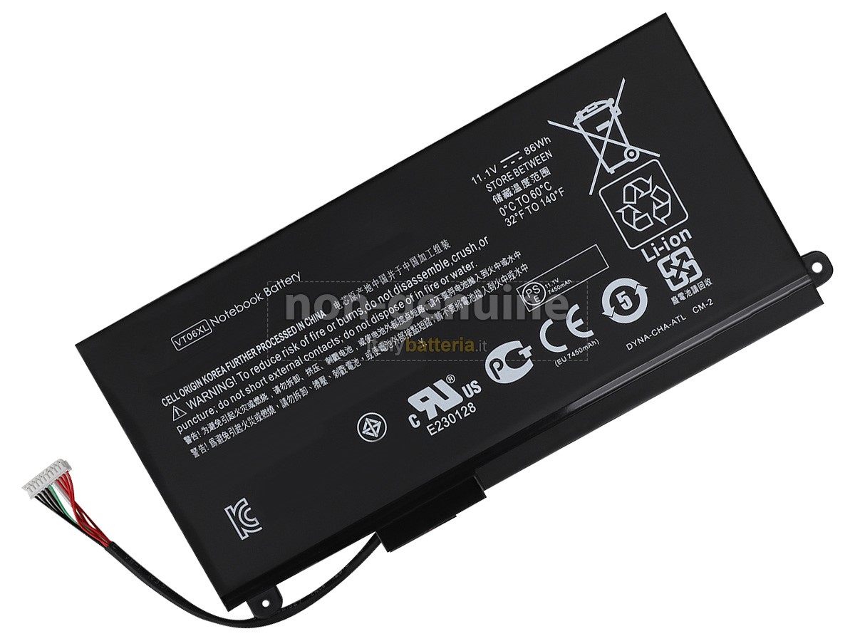 Batteria per portatile HP VT06XL