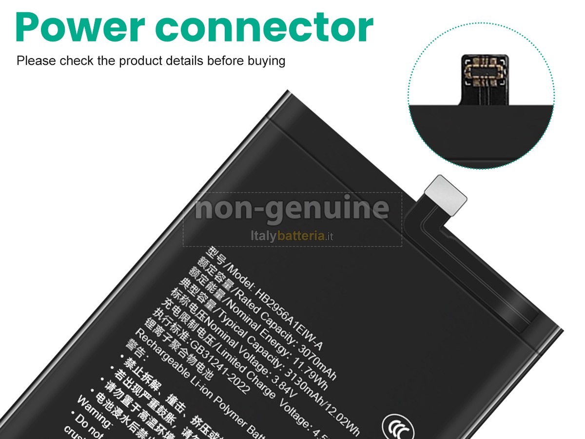Batteria per Huawei HB2956A1EIW-A