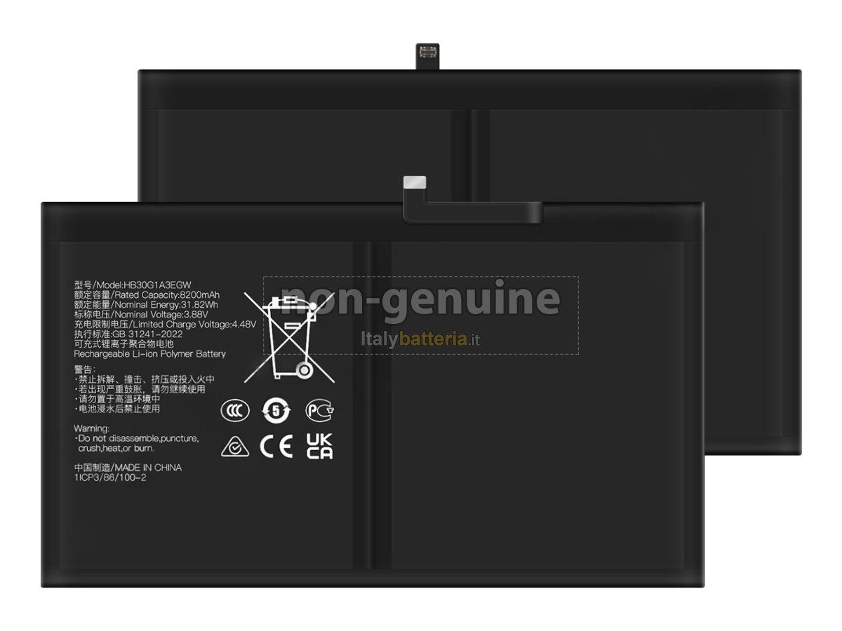Batteria per Huawei HONOR PAD X9