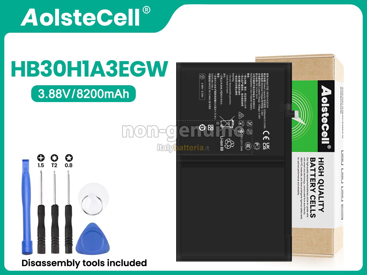 Batteria per Huawei MATEPAD PRO 11 2022 GOT-W29