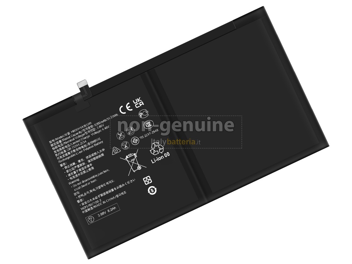 Batteria per Huawei MATEPAD PRO 11 2022 GOT-W29
