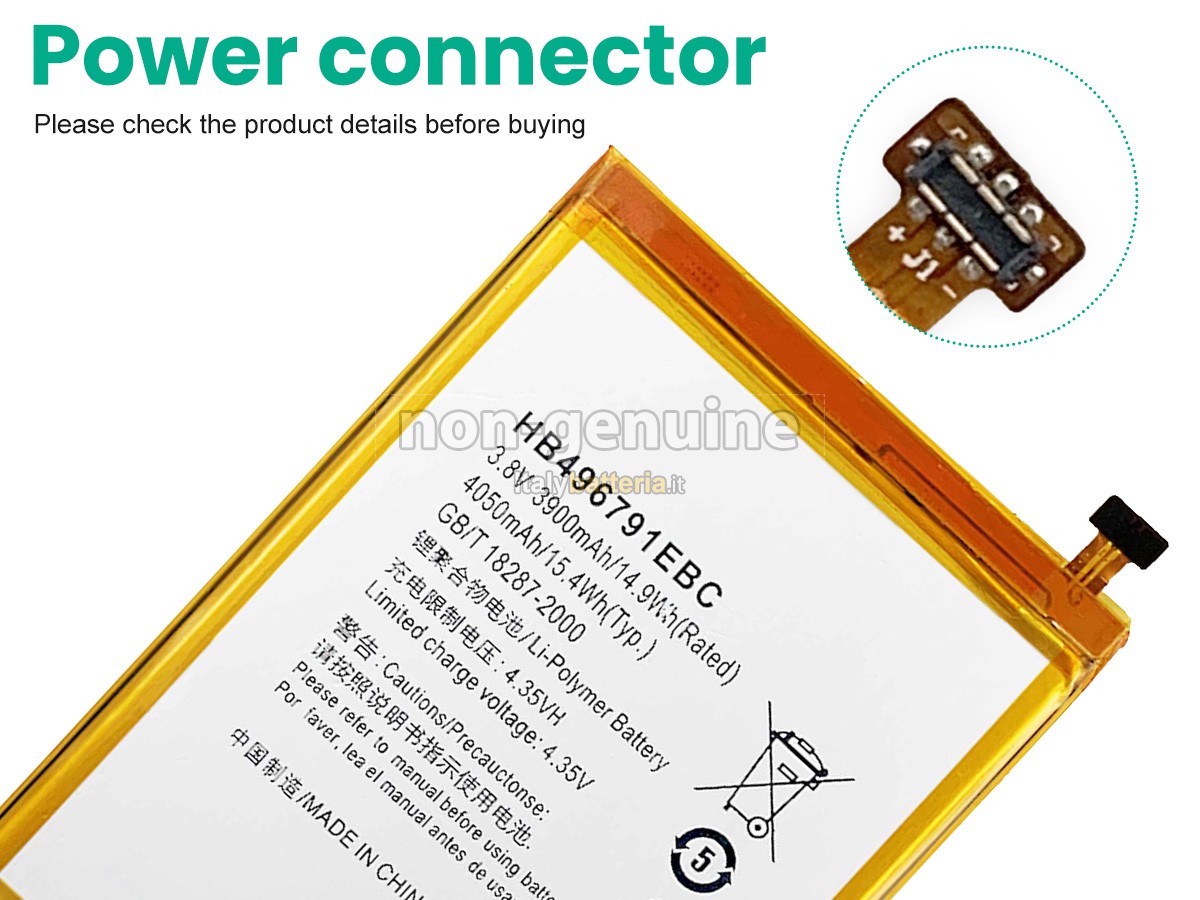 Batteria Huawei HB496791EBC