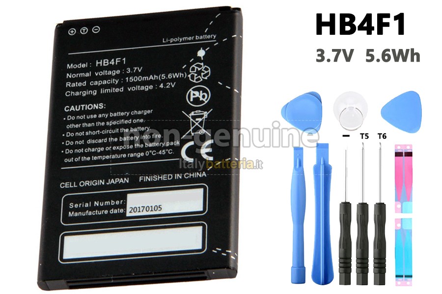 Batteria per Huawei HB4F1