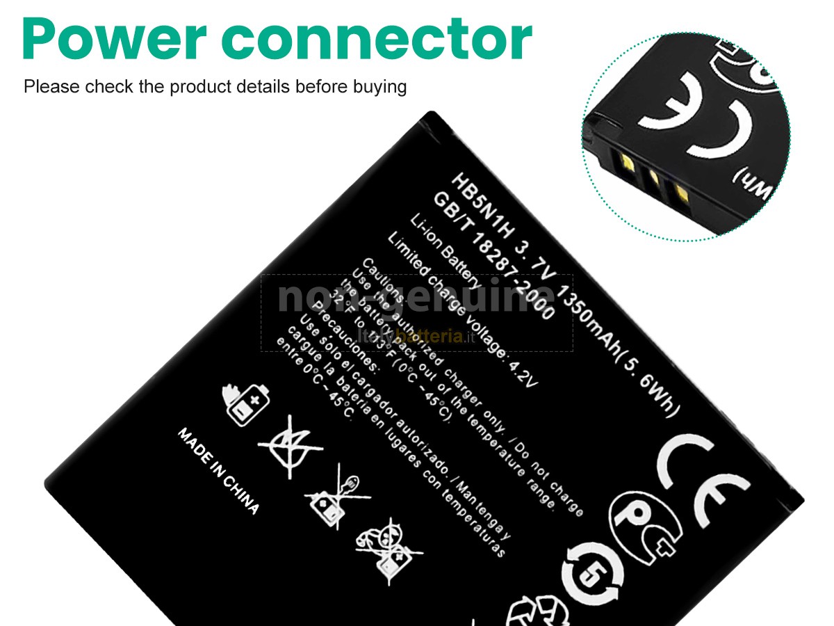 Batteria per Huawei ASCEND Y330-U05