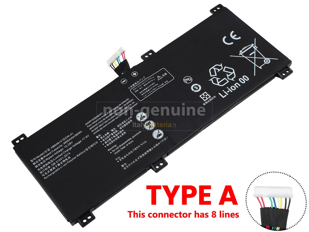 Batteria per Huawei MAGICBOOK PRO 16.1