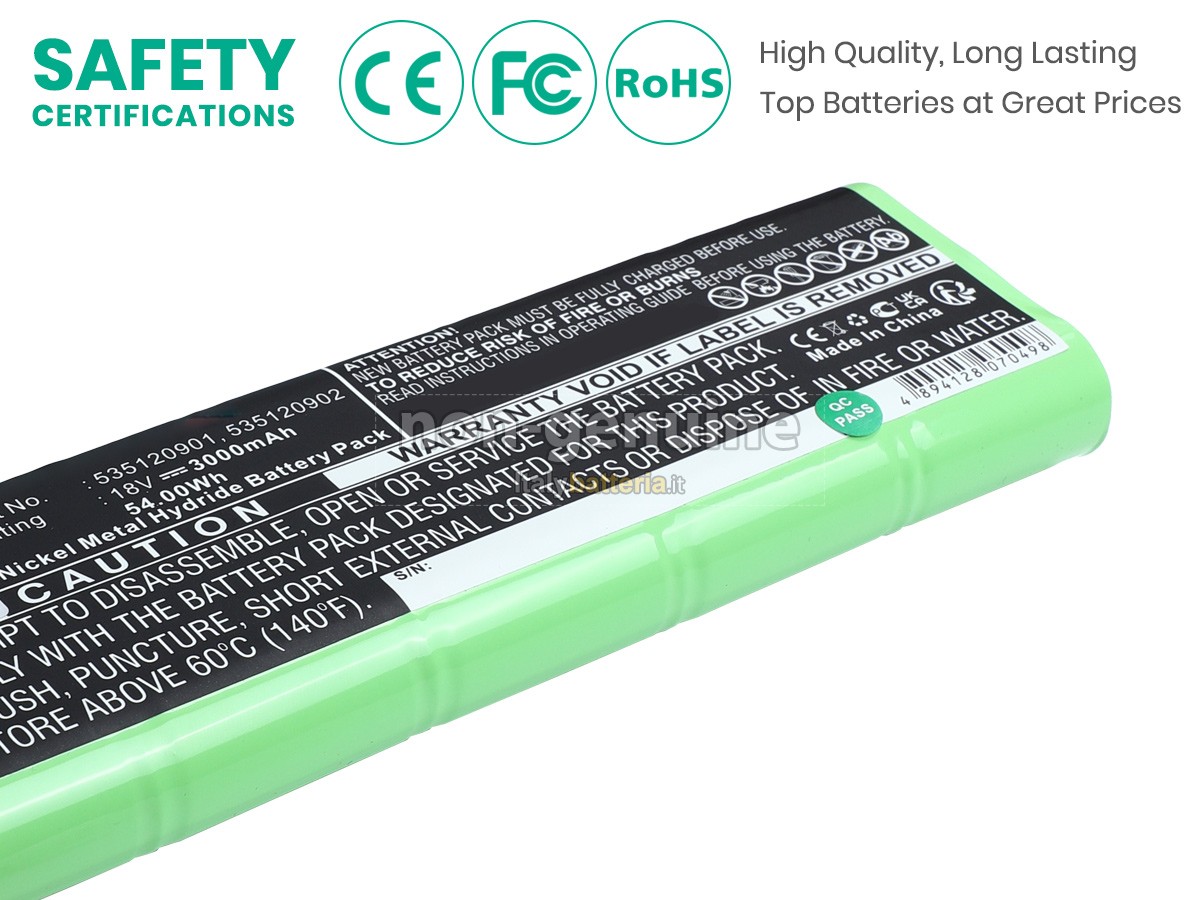 Batteria per Husqvarna 535120902