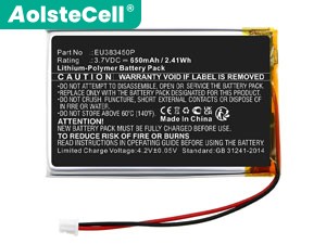 Ingenico EU383450P batteria
