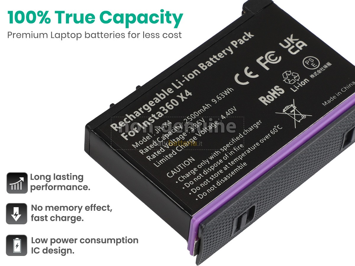 Batteria per Insta360 X4