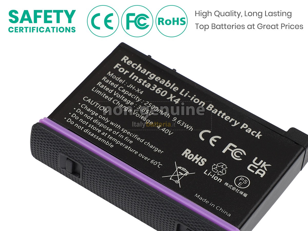 Batteria per Insta360 X4