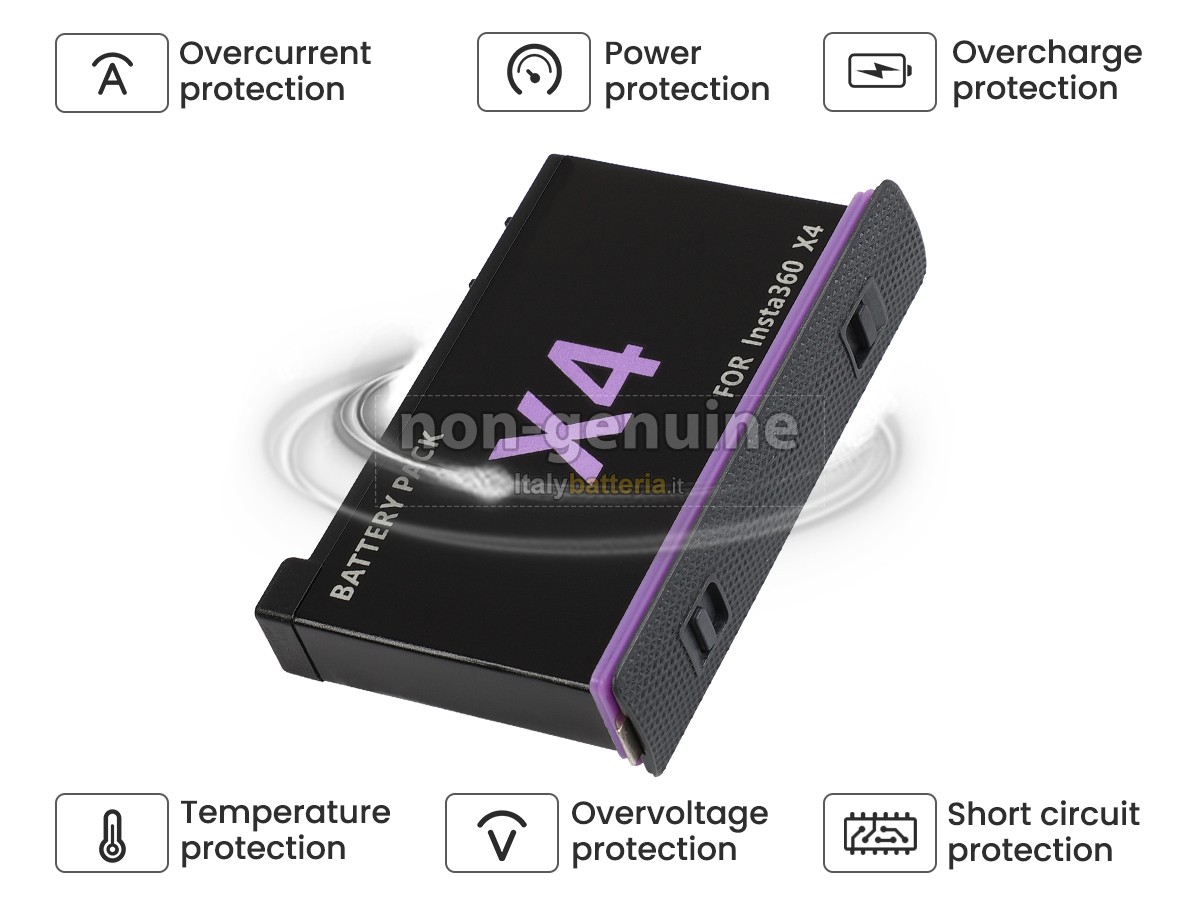 Batteria per Insta360 X4