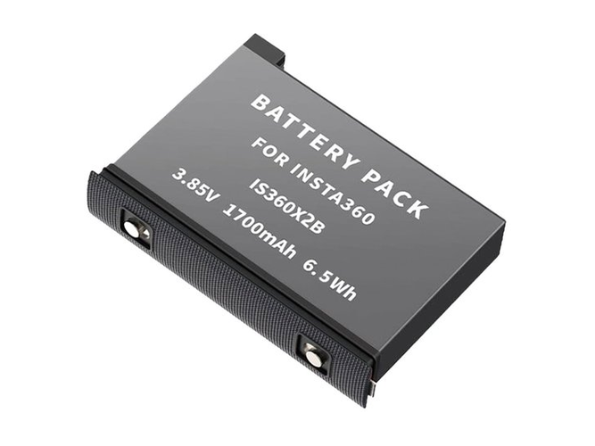 Uwayor Batteria E Caricabatterie Per Insta X3 – 2 Pezzi Da 1850 MAh Con Custodia Magnetica