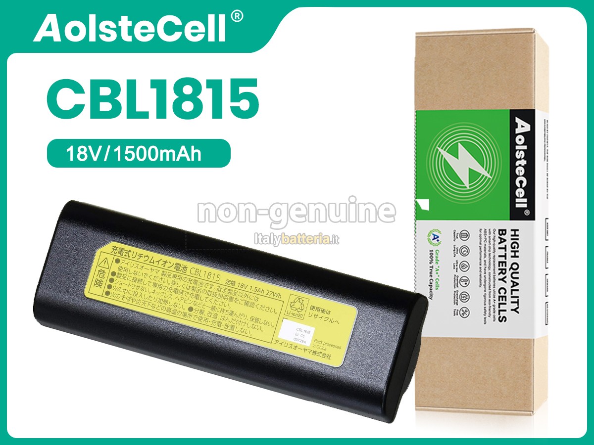 Batteria Iris Ohyama CBL1815