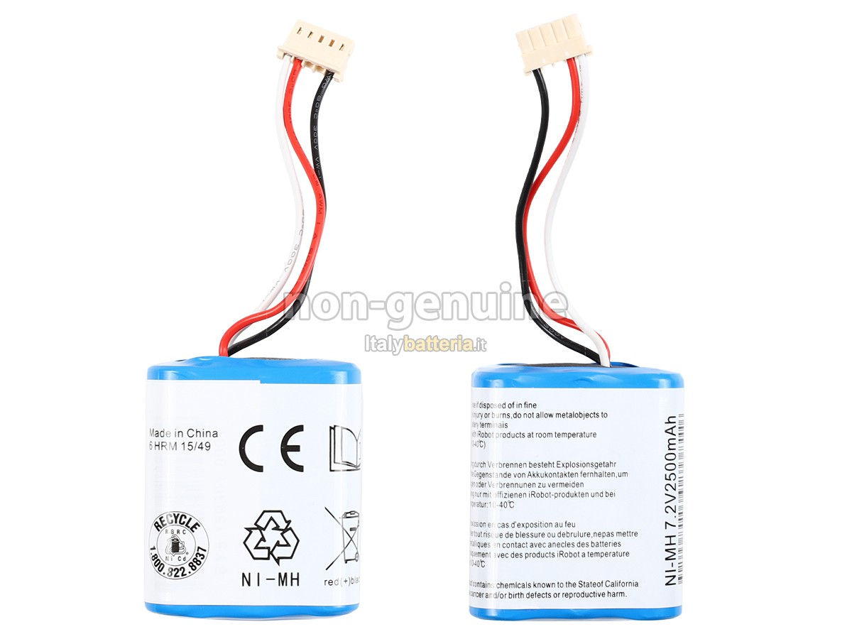 Batteria per Irobot BRAAVA 380