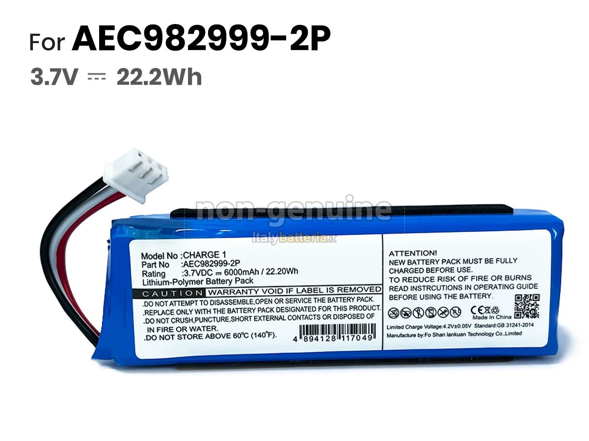 Batteria per JBL AEC982999-2P