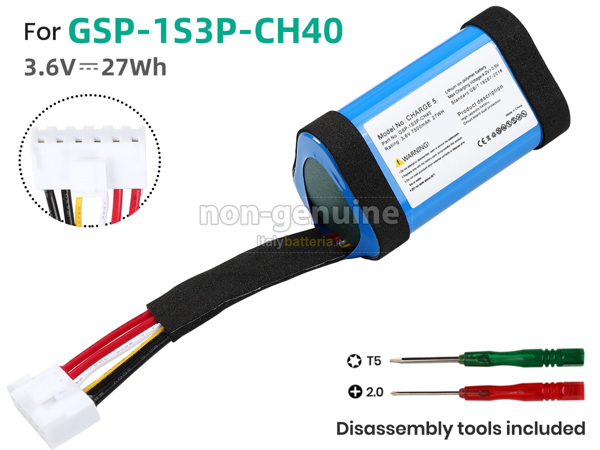 Batteria per JBL GSP-1S3P-CH40