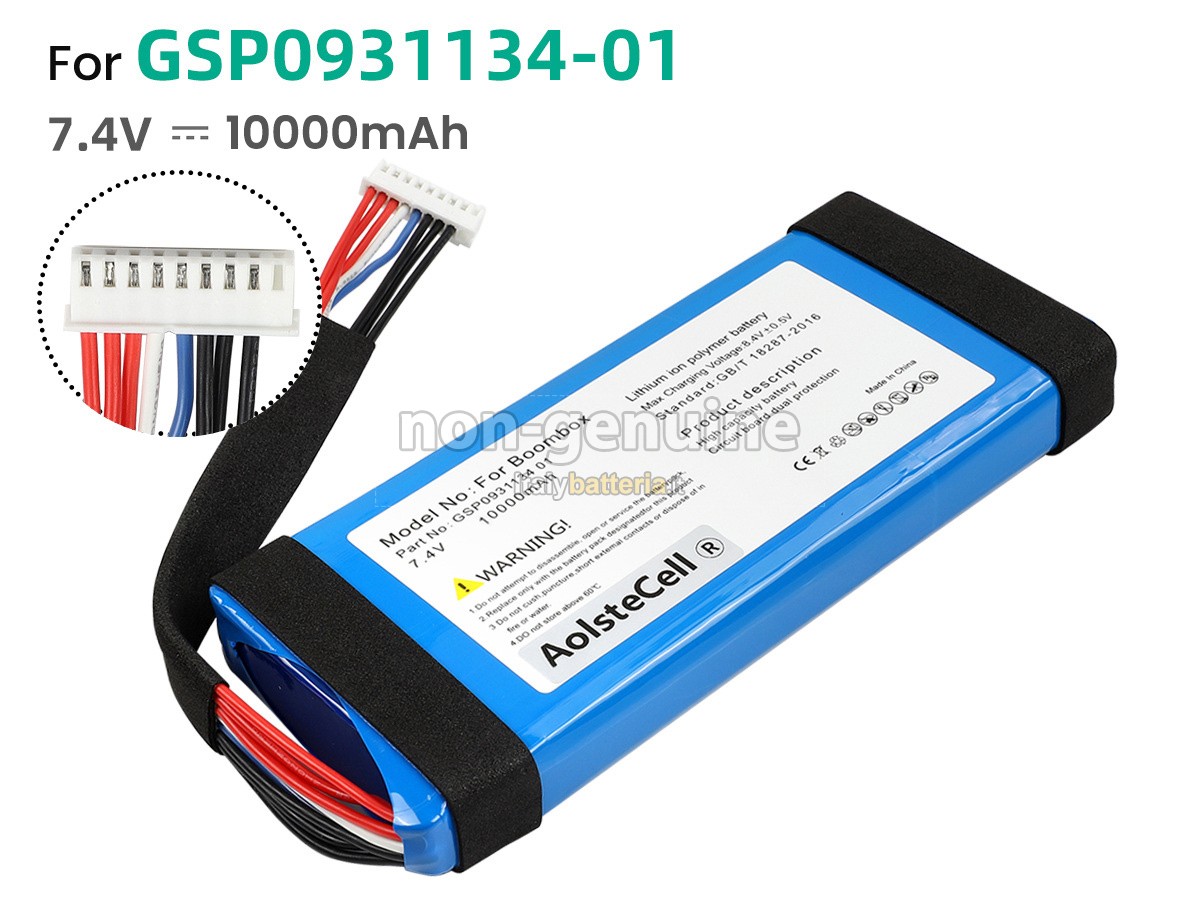 Batteria per JBL JEM3318