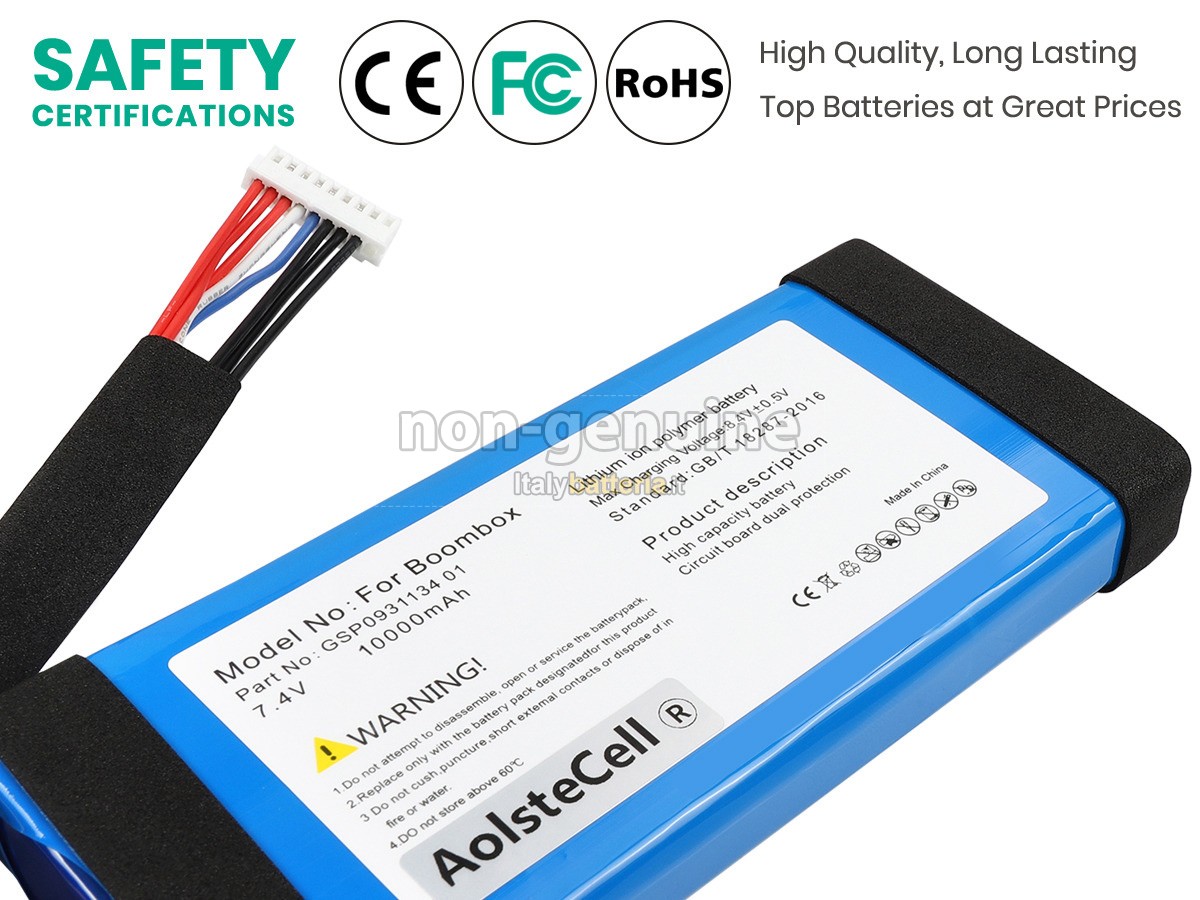 Batteria per JBL JEM3318