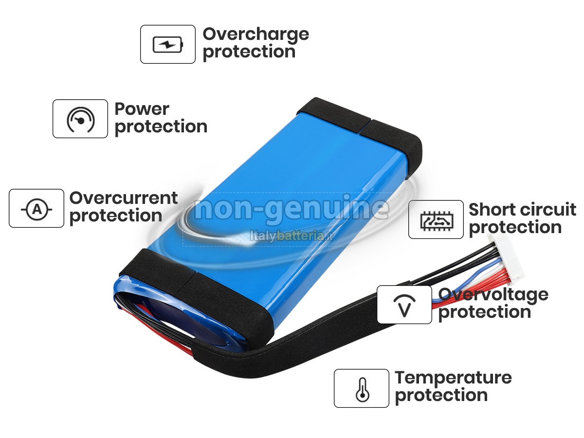 Batteria per JBL JEM3318