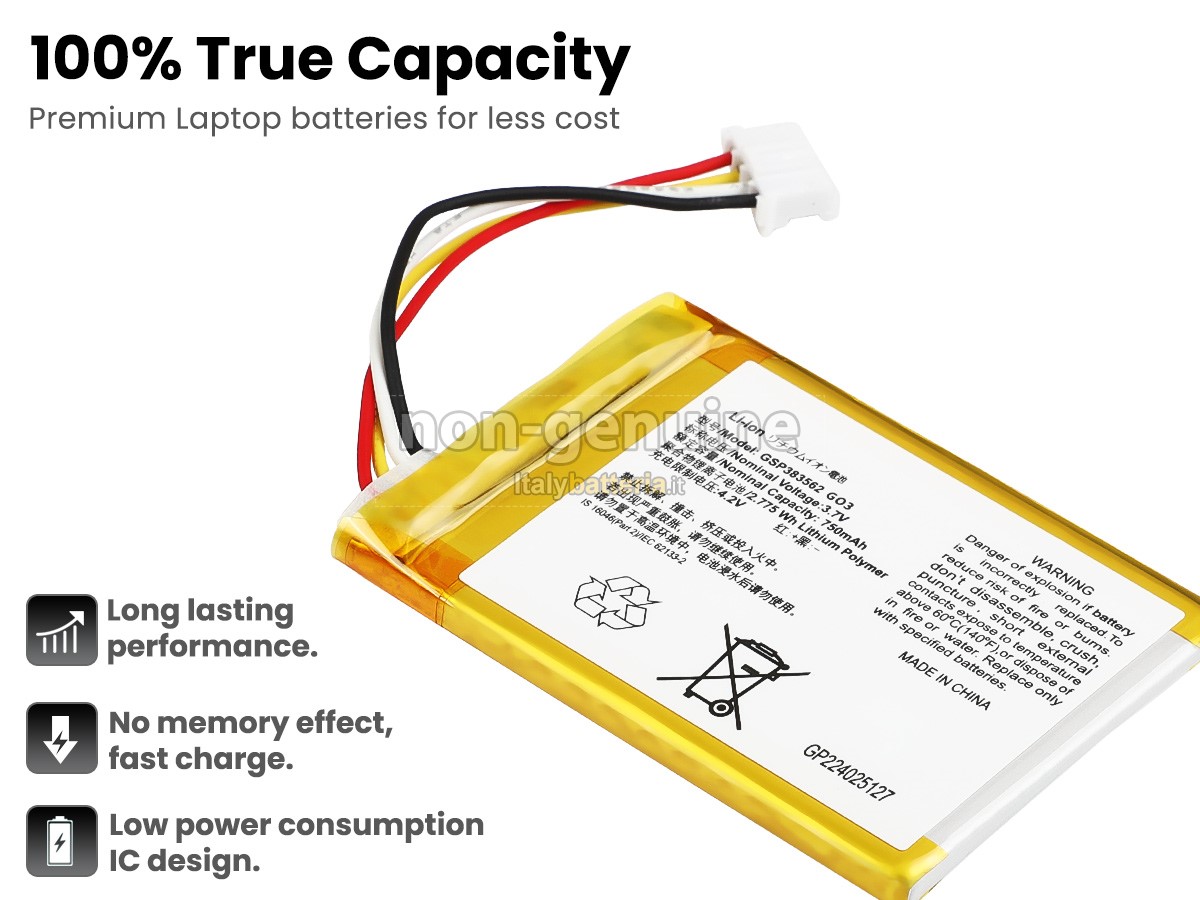 Batteria per JBL GO 3