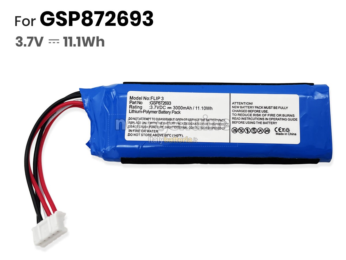 Batteria per JBL GSP872693