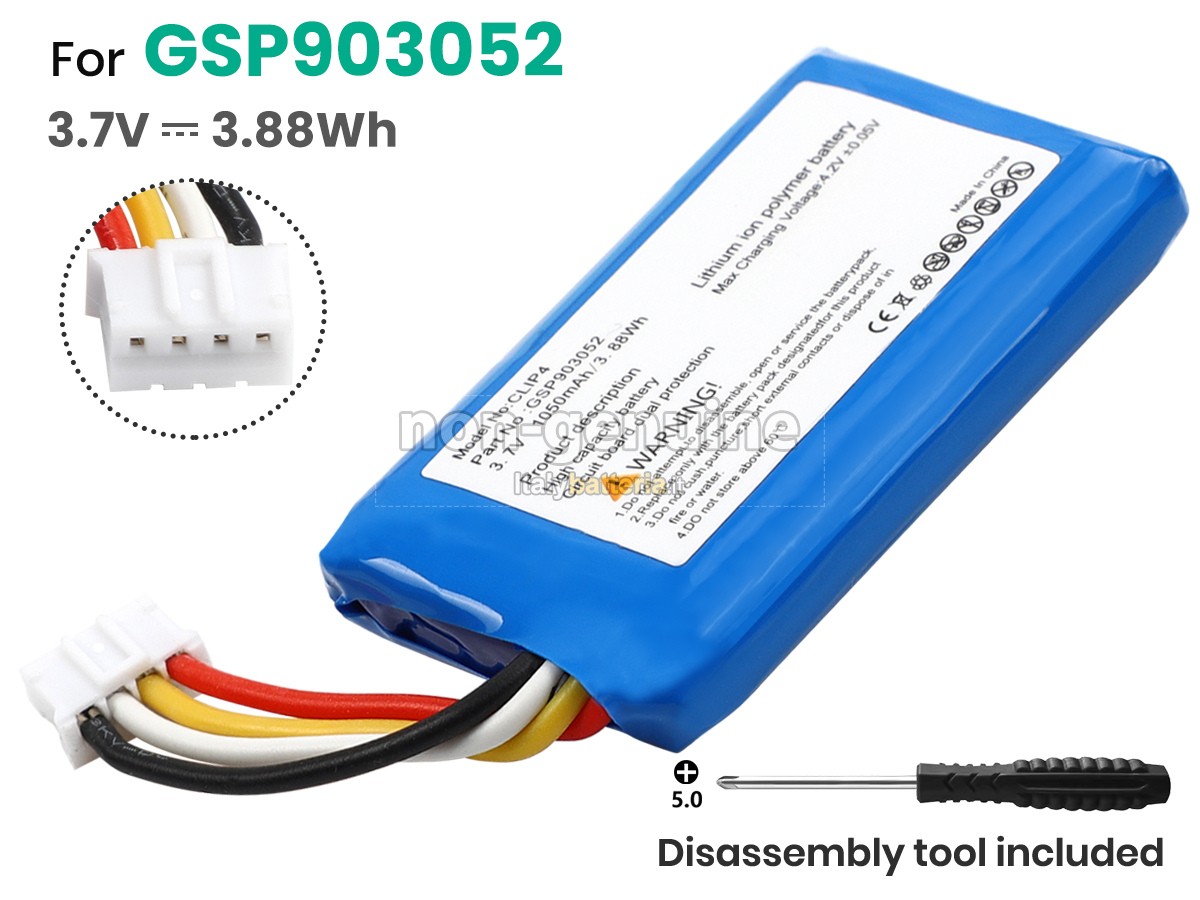 Batteria per JBL CLIP 4