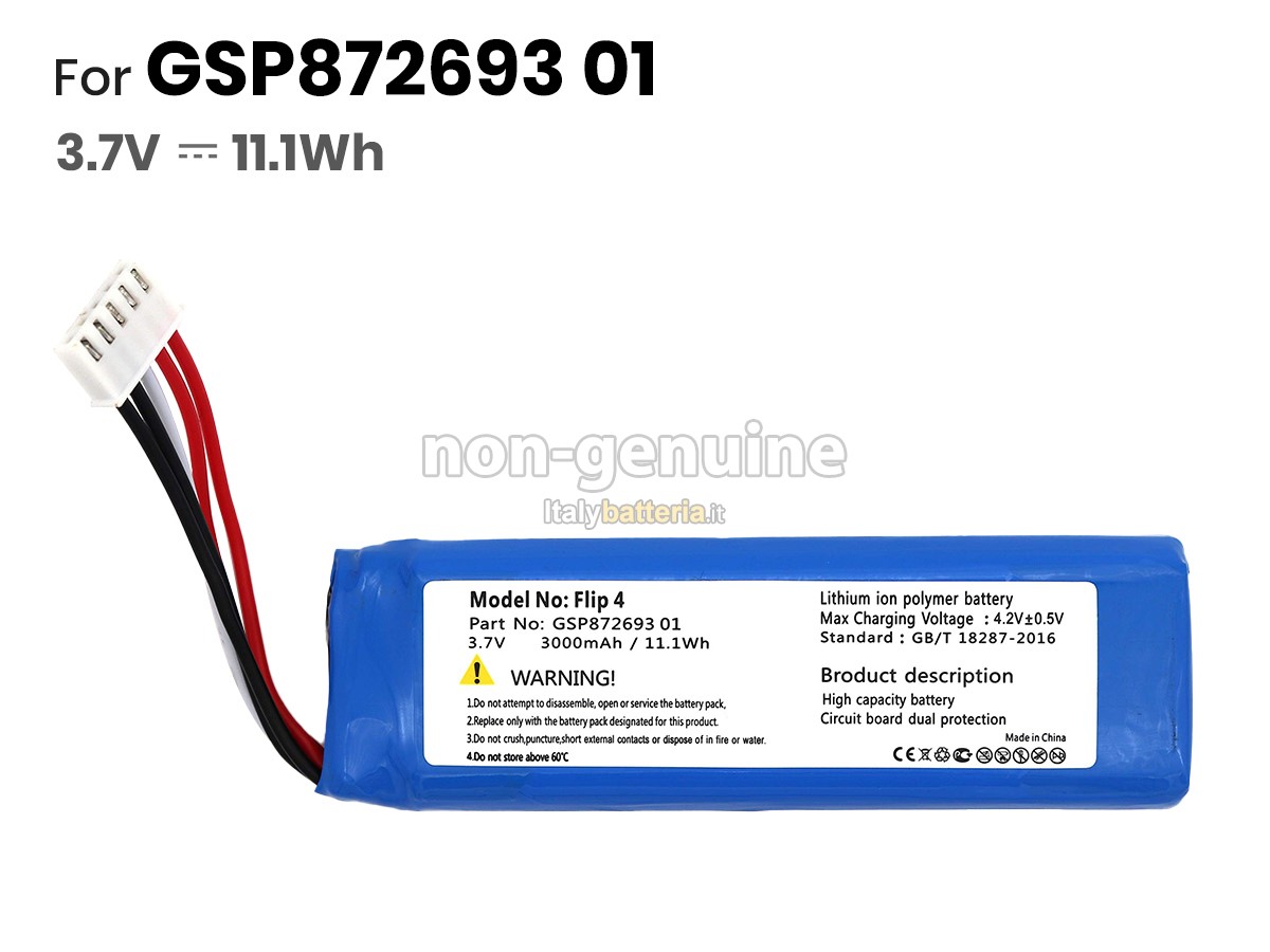 Batteria per JBL GSP872693 01