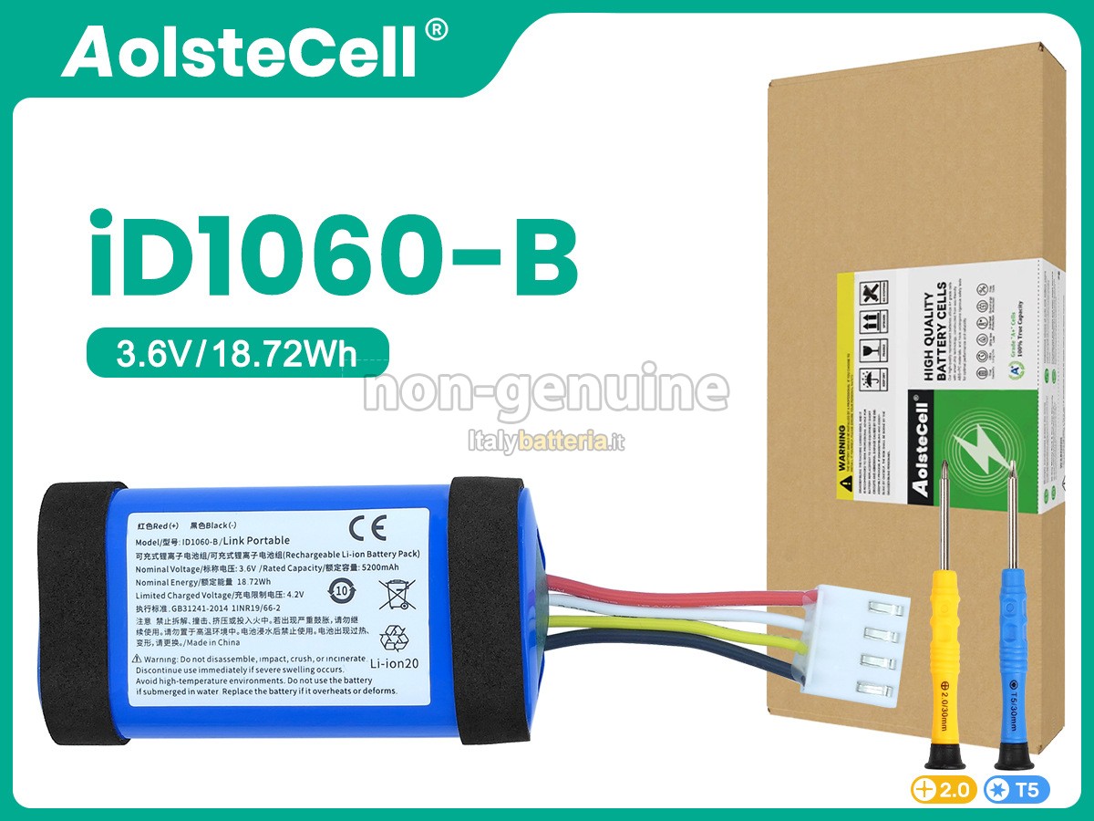 Batteria per JBL GSP218650