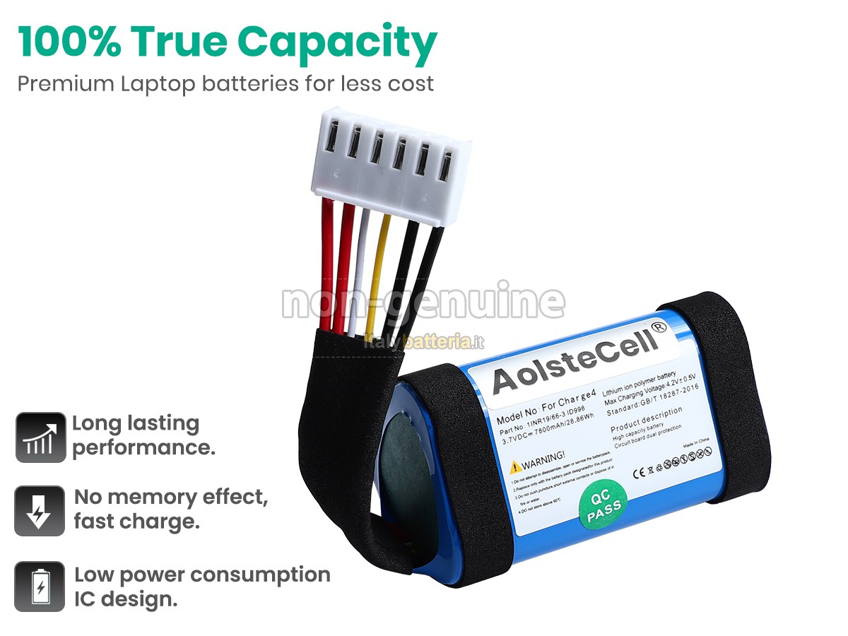 Batteria per JBL ID998