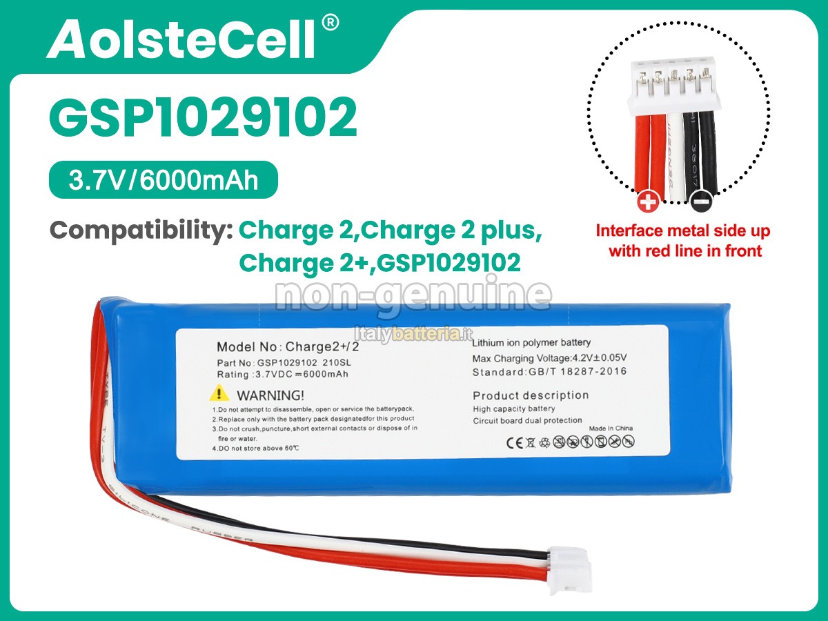 Batteria per JBL CHARGE 2 PLUS