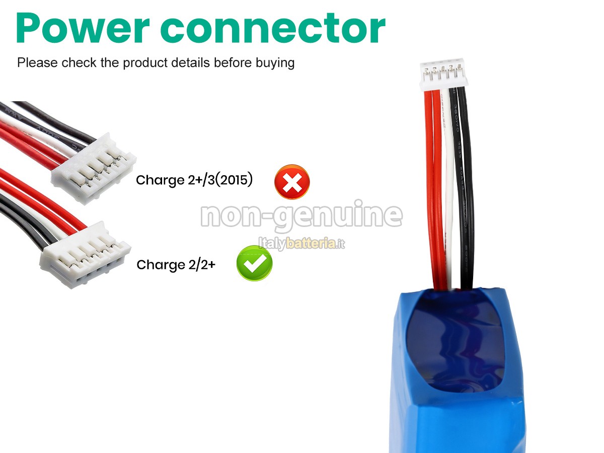 Batteria per JBL CHARGE 2 PLUS