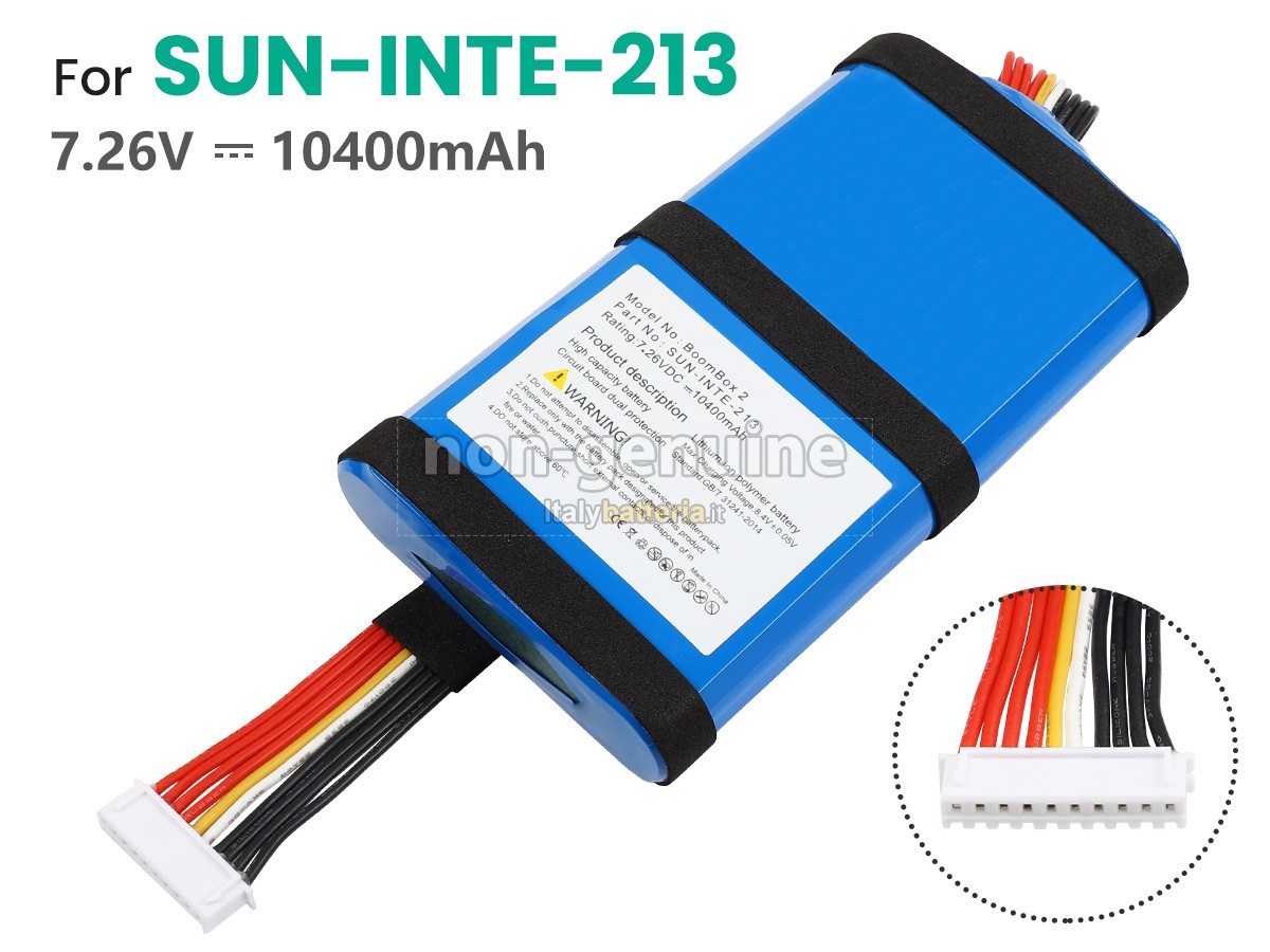 Batteria per JBL SUN-INTE-213