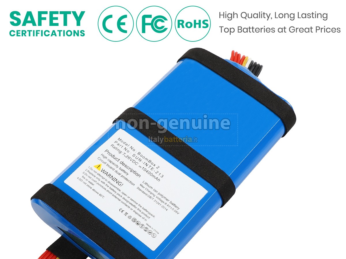Batteria per JBL SUN-INTE-213