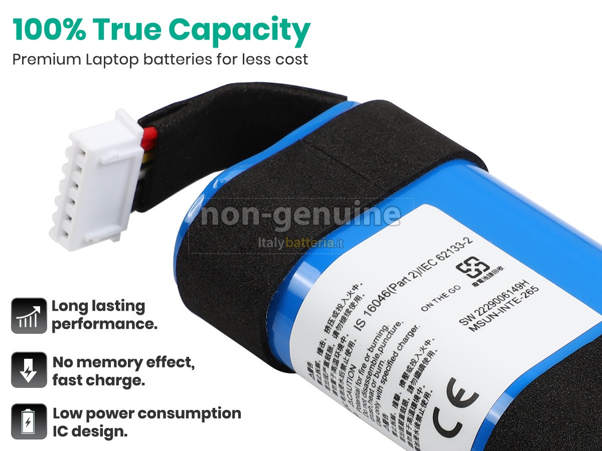 Batteria per JBL SUN-INTE-265