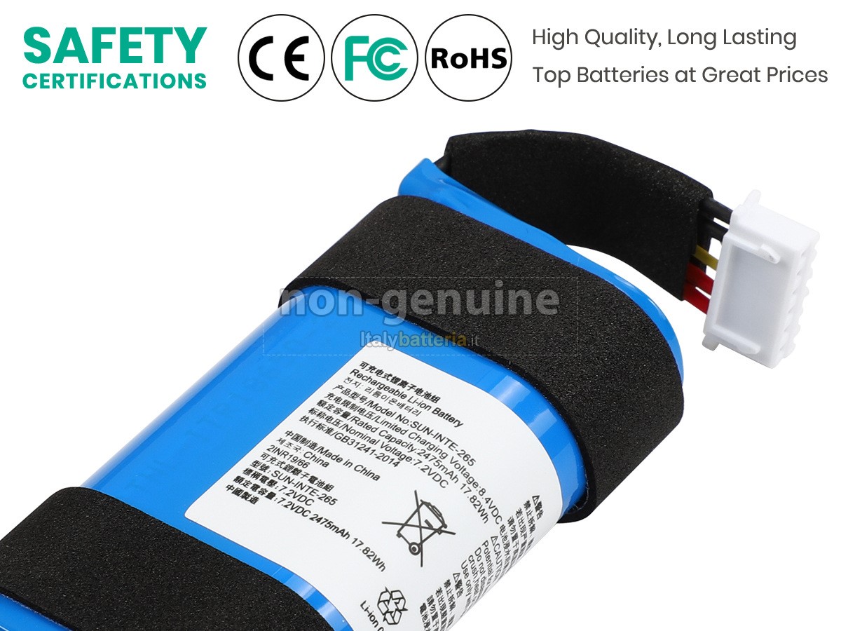 Batteria per JBL SUN-INTE-265