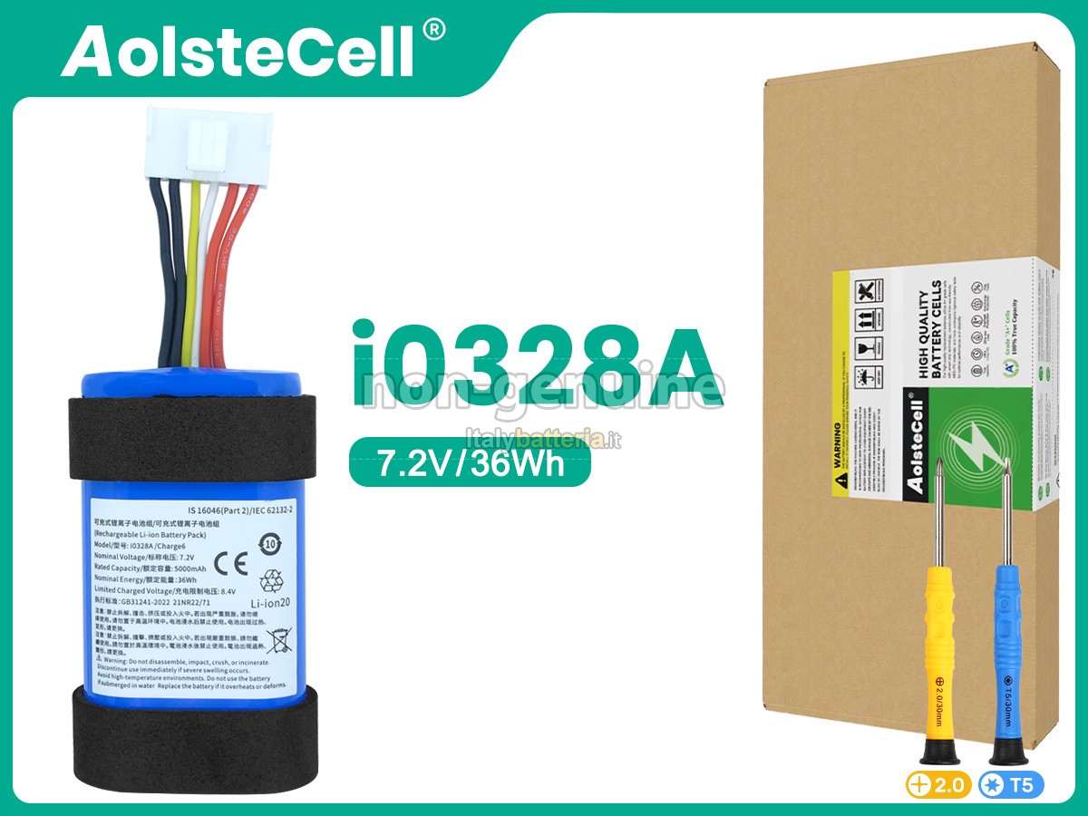 Batteria per JBL CHARGE 6