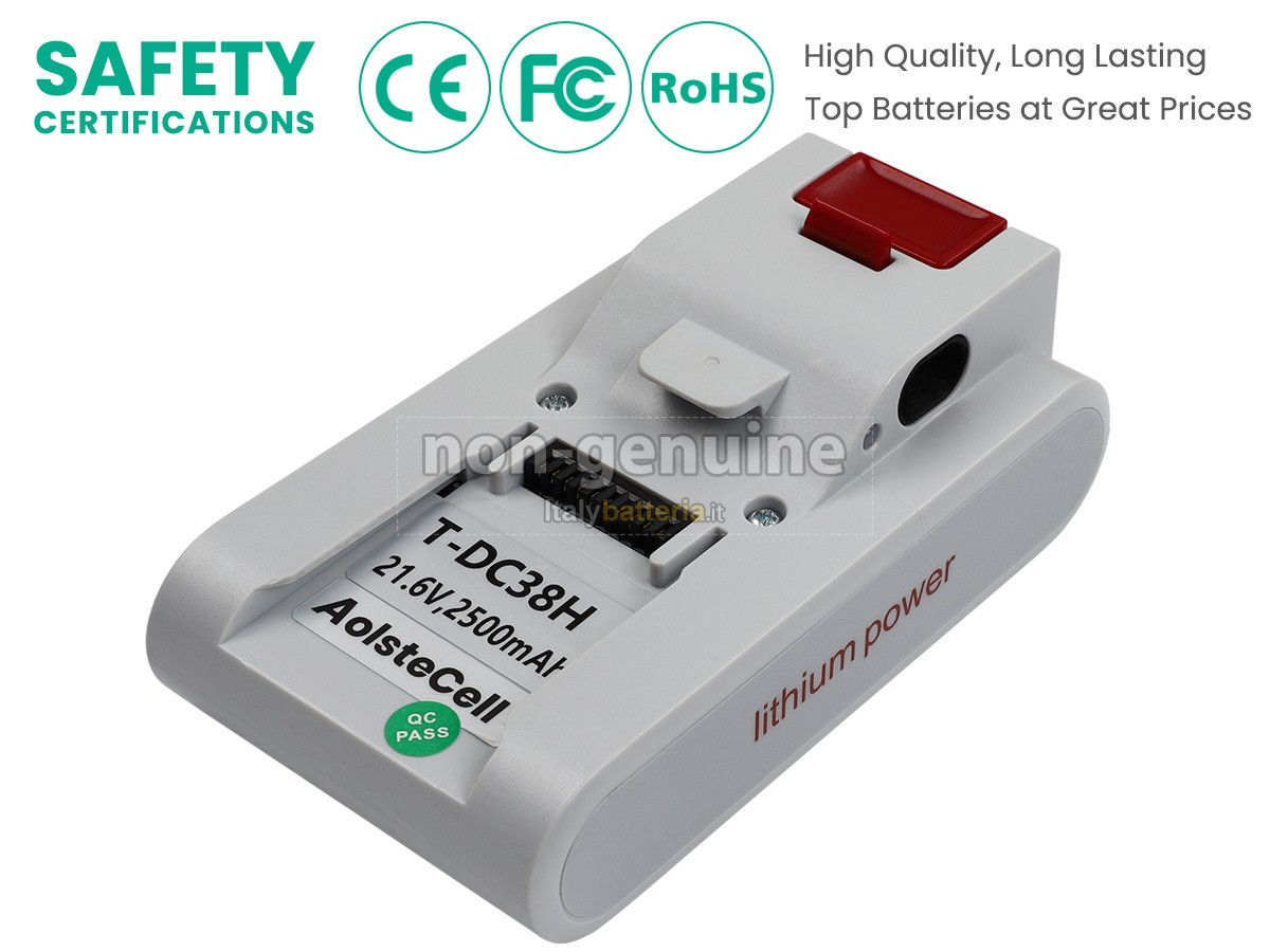 Batteria JIMMY T-DC38A