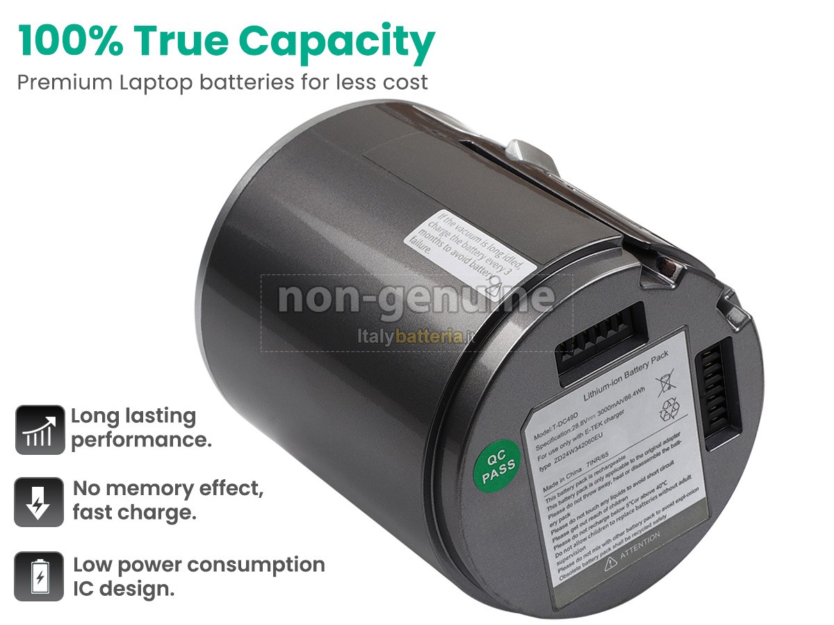 Batteria per JIMMY T-DC49D