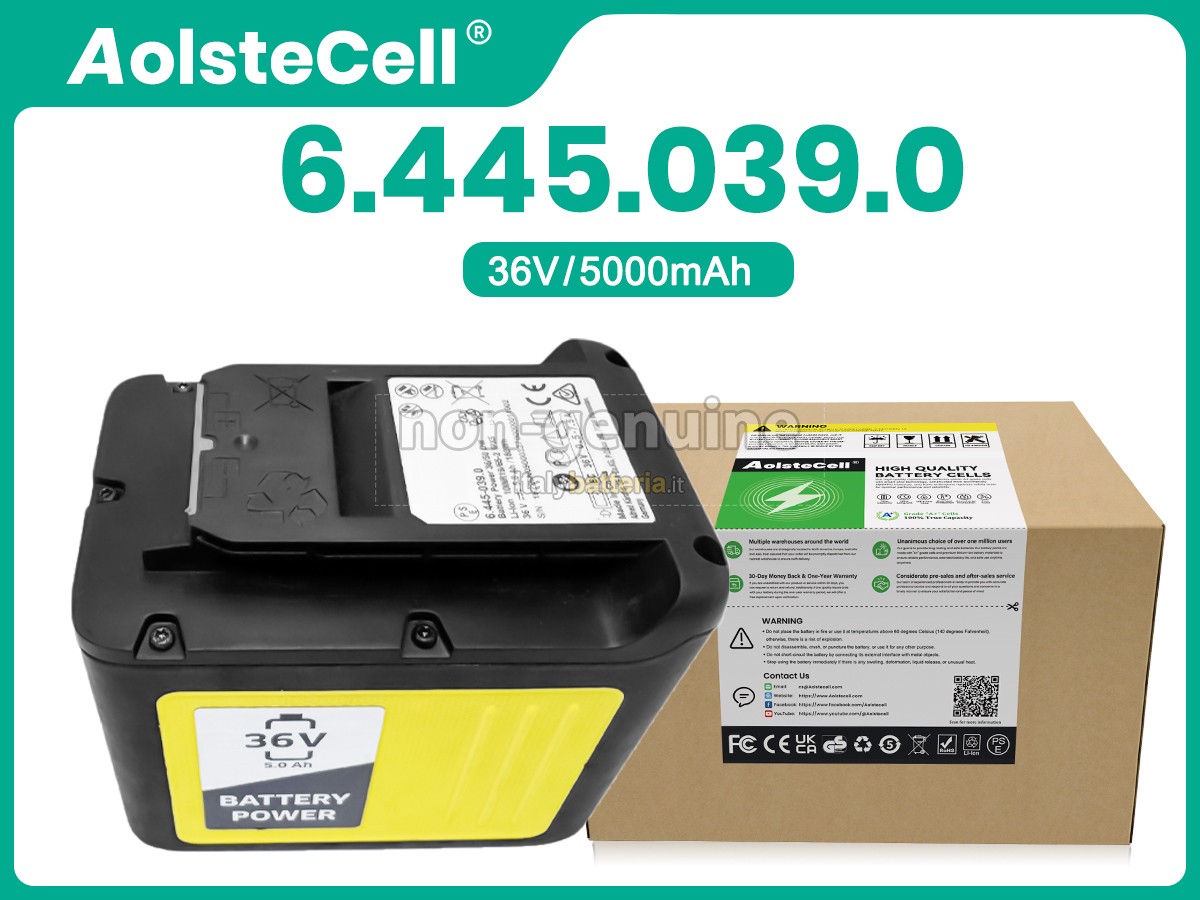 Batteria per Karcher 1.101-750.0