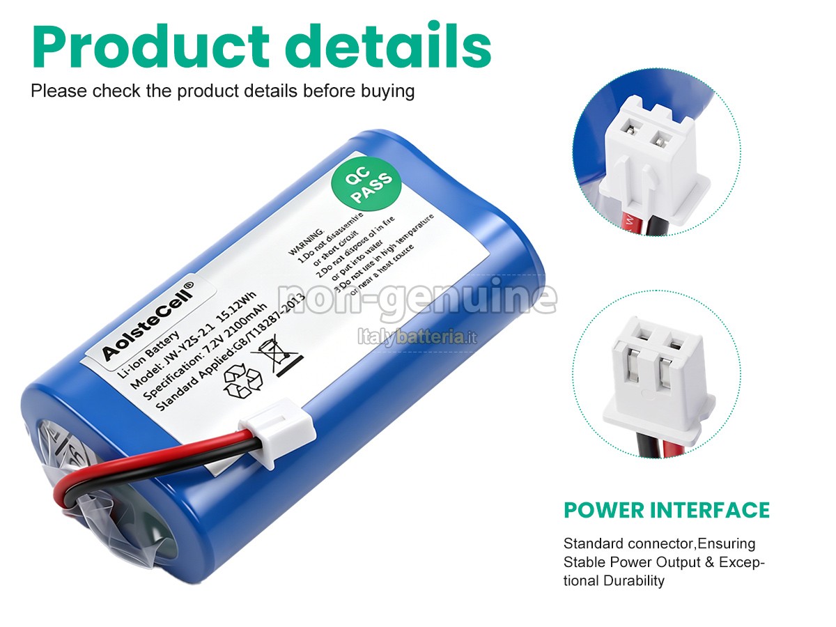 Batteria Kernelmed JW-Y2S-2.1