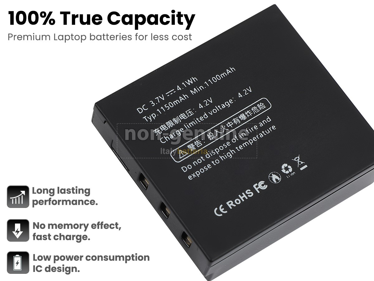 Batteria per portatile Leica X-U (TYP 113)