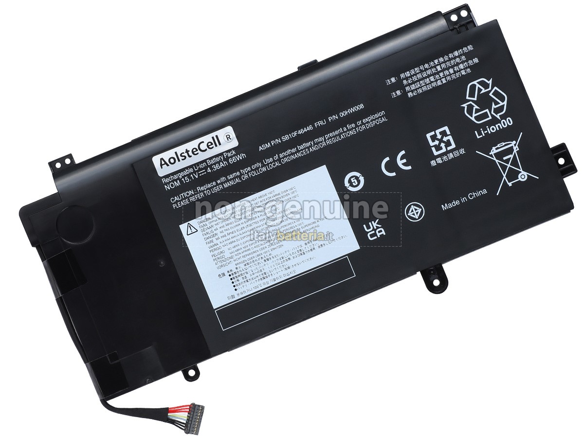 Batteria per portatile Lenovo 00HW008