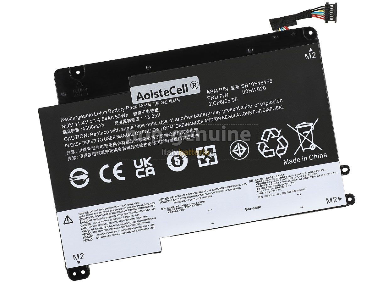 Batteria per portatile Lenovo ThinkPad YOGA 460-20EL