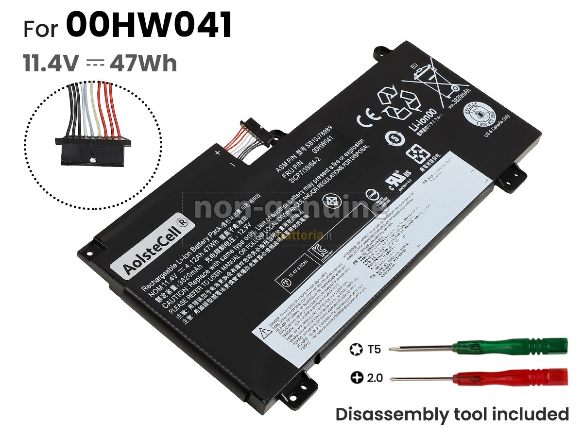 Batteria per portatile Lenovo ThinkPad S5-20G4S00000